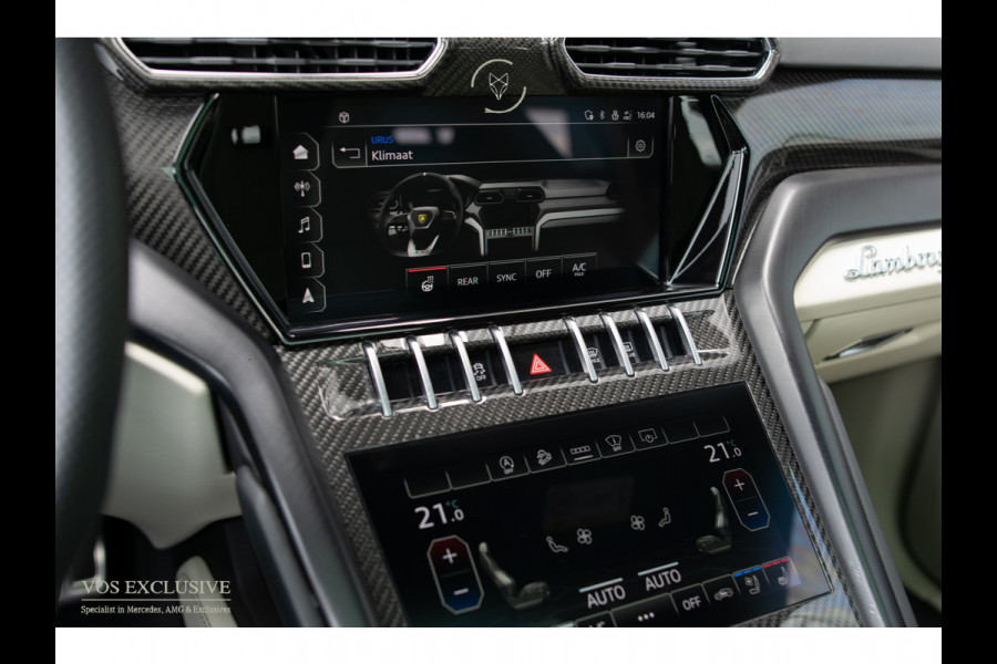 Lamborghini Urus 4.0 V8 BTW Full Carbon in- & exterieur|B&O Advanced 3D|ANIMA|Ceramic|Massage|Keyless|HUD|23"|Pano|Softclose
