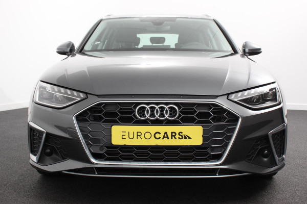 Audi A4 Avant 40 TFSI 204 pk S-tronic S Line Plus Navigatie Adaptive Cruise Control Parkeersensoren Lane Assist Elektrische achterklep Stoelverwarming Ledverlichting Virtual Cockpit Climatronic