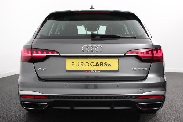 Audi A4 Avant 40 TFSI 204 pk S-tronic S Line Plus Navigatie Adaptive Cruise Control Parkeersensoren Lane Assist Elektrische achterklep Stoelverwarming Ledverlichting Virtual Cockpit Climatronic