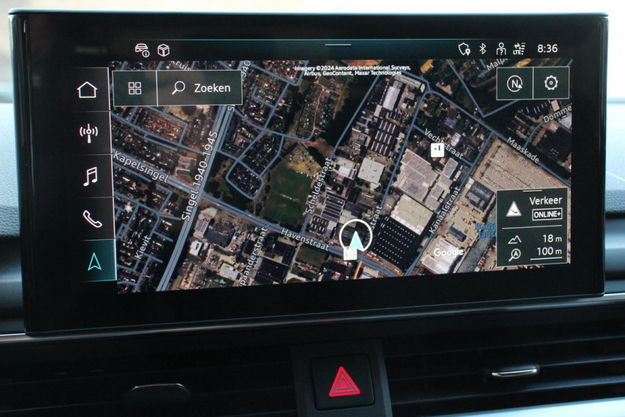 Audi A4 Avant 40 TFSI 204 pk S-tronic S Line Plus Navigatie Adaptive Cruise Control Parkeersensoren Lane Assist Elektrische achterklep Stoelverwarming Ledverlichting Virtual Cockpit Climatronic