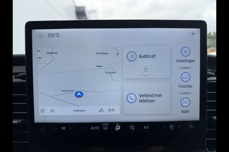 Ford E-Transit 68kWh 184PK L3H3 317km WLTP 96% (SOH) BEV Snelladen Camera Cruise control Climate control Carplay Navigatie Laadkabel Parkeersensoren