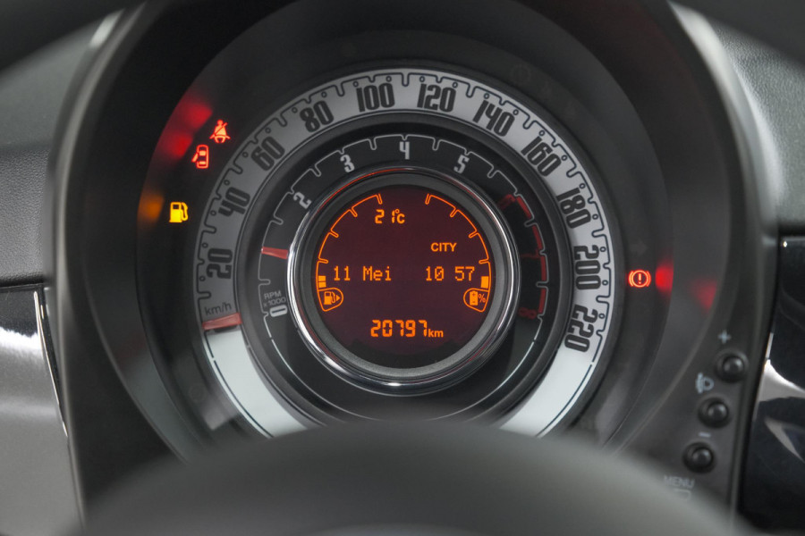 Fiat 500C 1.0 Hybrid Dolcevita | Elektrisch Vouwdak | Apple Carplay | Parkeersensoren | Climate Control
