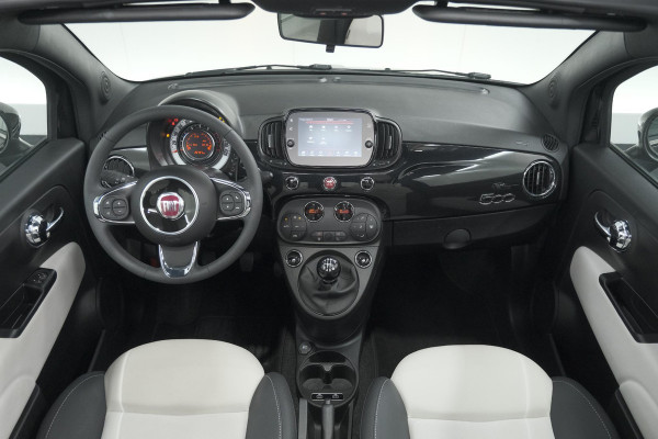 Fiat 500C 1.0 Hybrid Dolcevita | Elektrisch Vouwdak | Apple Carplay | Parkeersensoren | Climate Control