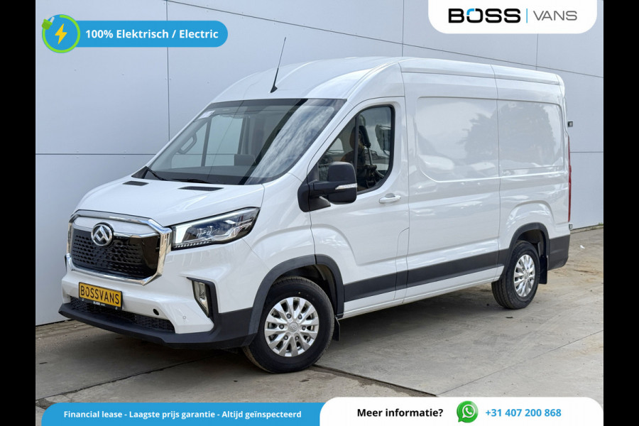 Maxus eDeliver 9 72kWh Nieuw Elektrisch 72kWh 280km WLTP L2H2 204PK ACC Stoelverwarming Snelladen LED Airco BPM Vrij