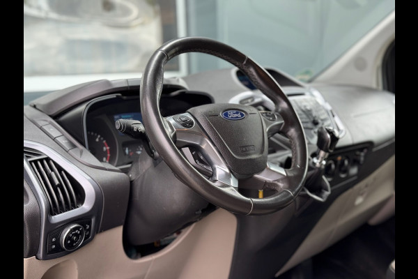 Ford Tourneo Custom 2.0 TDCI 131pk L2H1 Titanium | INCL. BTW en BPM | 9-PERS | L+R SCHUIF | Leder | Navi | Camera | Trekhaak