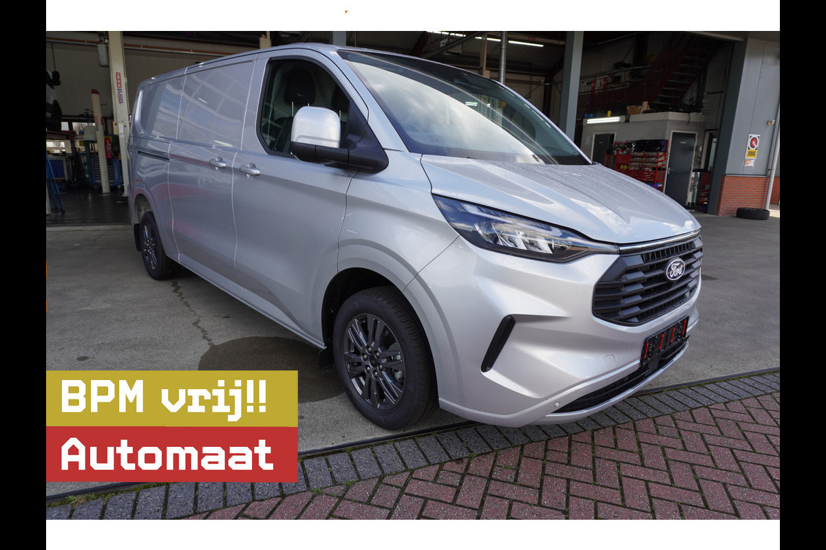 Ford Transit Custom 320L 2.0 TDCI 170PK L2H1 Limited Automaat Nr. V028 | Adap.Cruise | Airco | Navi | Camera