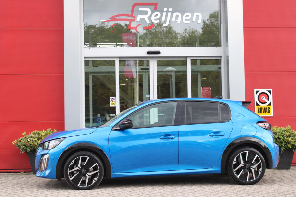Peugeot 208 1.2 Hybrid 145PK AUTOMAAT GT | NAVIGATIE | DRAADLOZE APPLE CARPLAY/ANDROID AUTO | CAMERA VOOR + ACHTER | FULL LED KOPLAMPEN | LICHTMETALEN VELGEN 17" | DODEHOEK DETECTIE | DRAADLOZE TELEFOONLADER | KEYLESS ENTRY/START | DAB+ RADIO | ADAPTIVE CRUISE CONTROL |
