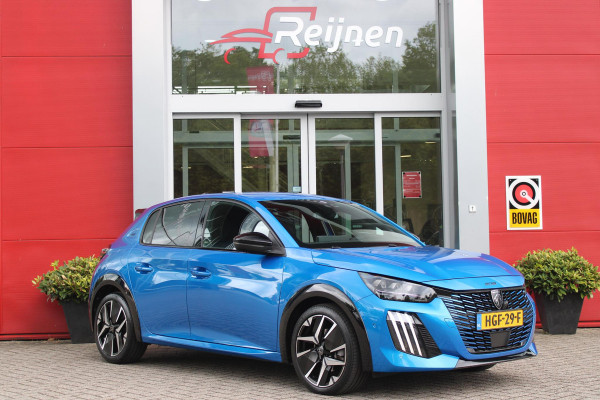Peugeot 208 1.2 Hybrid 145PK AUTOMAAT GT | NAVIGATIE | DRAADLOZE APPLE CARPLAY/ANDROID AUTO | CAMERA VOOR + ACHTER | FULL LED KOPLAMPEN | LICHTMETALEN VELGEN 17" | DODEHOEK DETECTIE | DRAADLOZE TELEFOONLADER | KEYLESS ENTRY/START | DAB+ RADIO | ADAPTIVE CRUISE CONTROL |