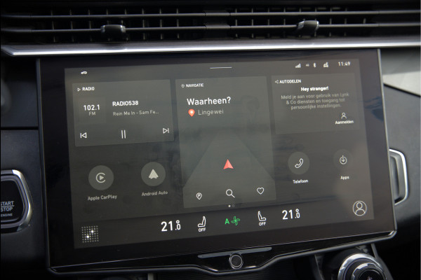 Lynk & Co 01 1.5 | Panoramadak | Stoelverwarming | Keyless | Apple Carplay | Adaptive Cruise Control | Infinity | Navigatie | Camera | Parkeersensoren | SOH 95,88%