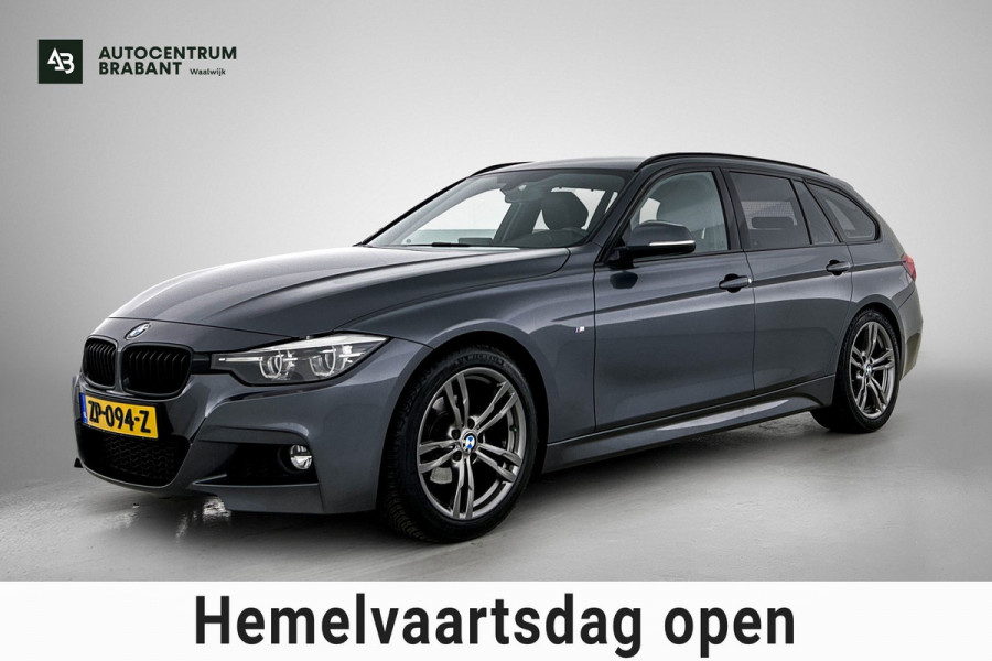 BMW 3 Serie Touring 318i M Sport Corporate Lease Automaat (GROOT-NAVIGATIE, TREKHAAK, STOELVERWARMING, LED, GOED ONDERHOUDEN)