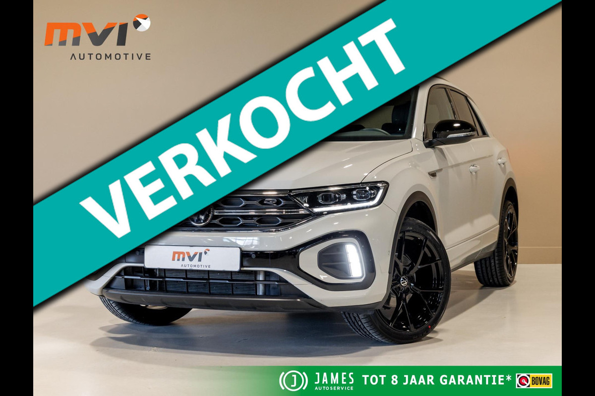 Volkswagen T-Roc 1.5 TSI R-Line Blackstyle / 150pk / Stoel en stuur verwarming / Achteruitrij camera / Keyless /