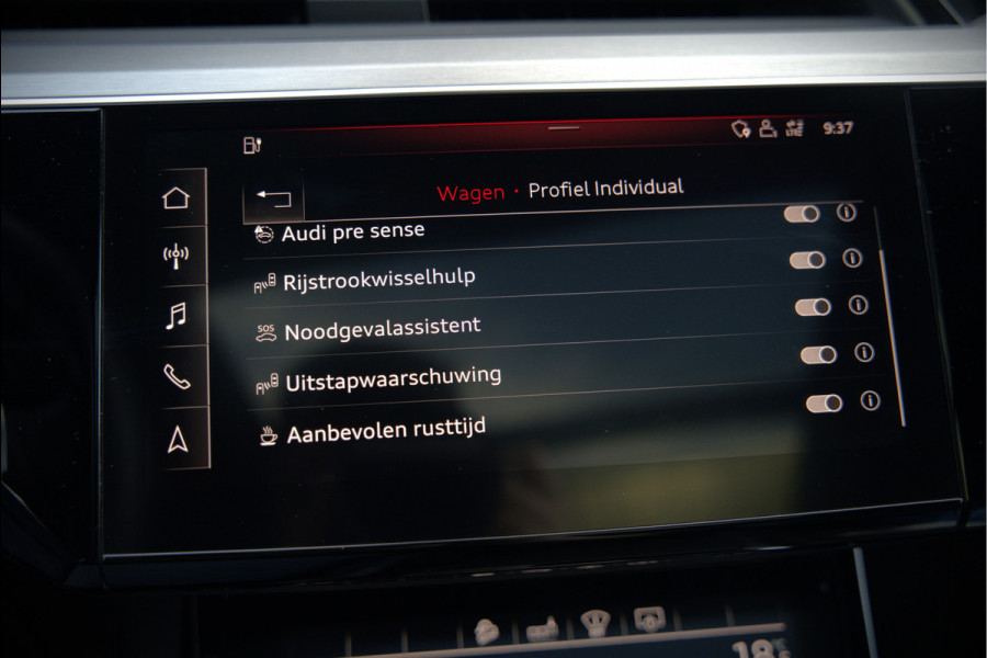 Audi e-tron e-tron 50 quattro Launch edition plus 71 kWh S-Line | Panoramadak | Bang & Olufsen | Head-Up Display | Stoelverwarming | Ambiance Verlichting | Adaptive Cruise Control | Memory Seat | Camera | SOH 87,89%