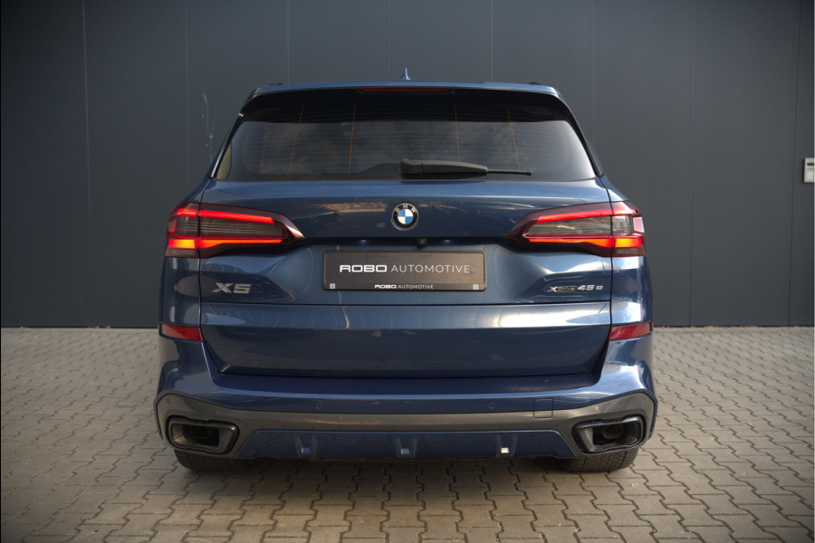 BMW X5 xDrive45e High Executive | Panoramadak | Harman Kardon | Luchtvering | Laser | Adaptive Cruise Control | Keyless | 360 Camera | Head-Up Display | Ambiance Verlichting | M Sport remmen | Memory Seats | Stoelverwarming