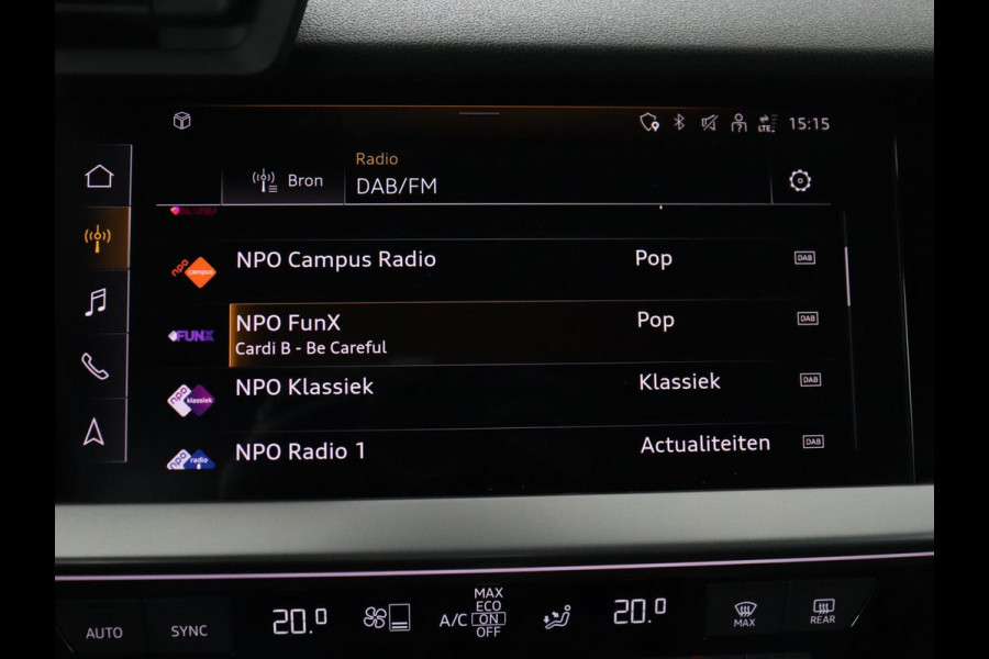 Audi A3 40 TFSIe Advanced edition | SOH 91,7% | Stoelverwarming | Carplay | Sportstoelen | Sfeerverlichting | Virtual Cockpit | Camera | Navigatie | Full LED | Bluetooth | Climate control | Cruise control | PHEV | Plug In