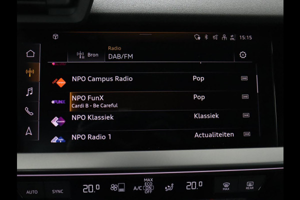 Audi A3 40 TFSIe Advanced edition | SOH 91,7% | Stoelverwarming | Carplay | Sportstoelen | Sfeerverlichting | Virtual Cockpit | Camera | Navigatie | Full LED | Bluetooth | Climate control | Cruise control | PHEV | Plug In
