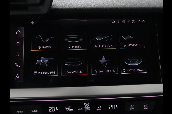 Audi A3 40 TFSIe Advanced edition | SOH 91,7% | Stoelverwarming | Carplay | Sportstoelen | Sfeerverlichting | Virtual Cockpit | Camera | Navigatie | Full LED | Bluetooth | Climate control | Cruise control | PHEV | Plug In
