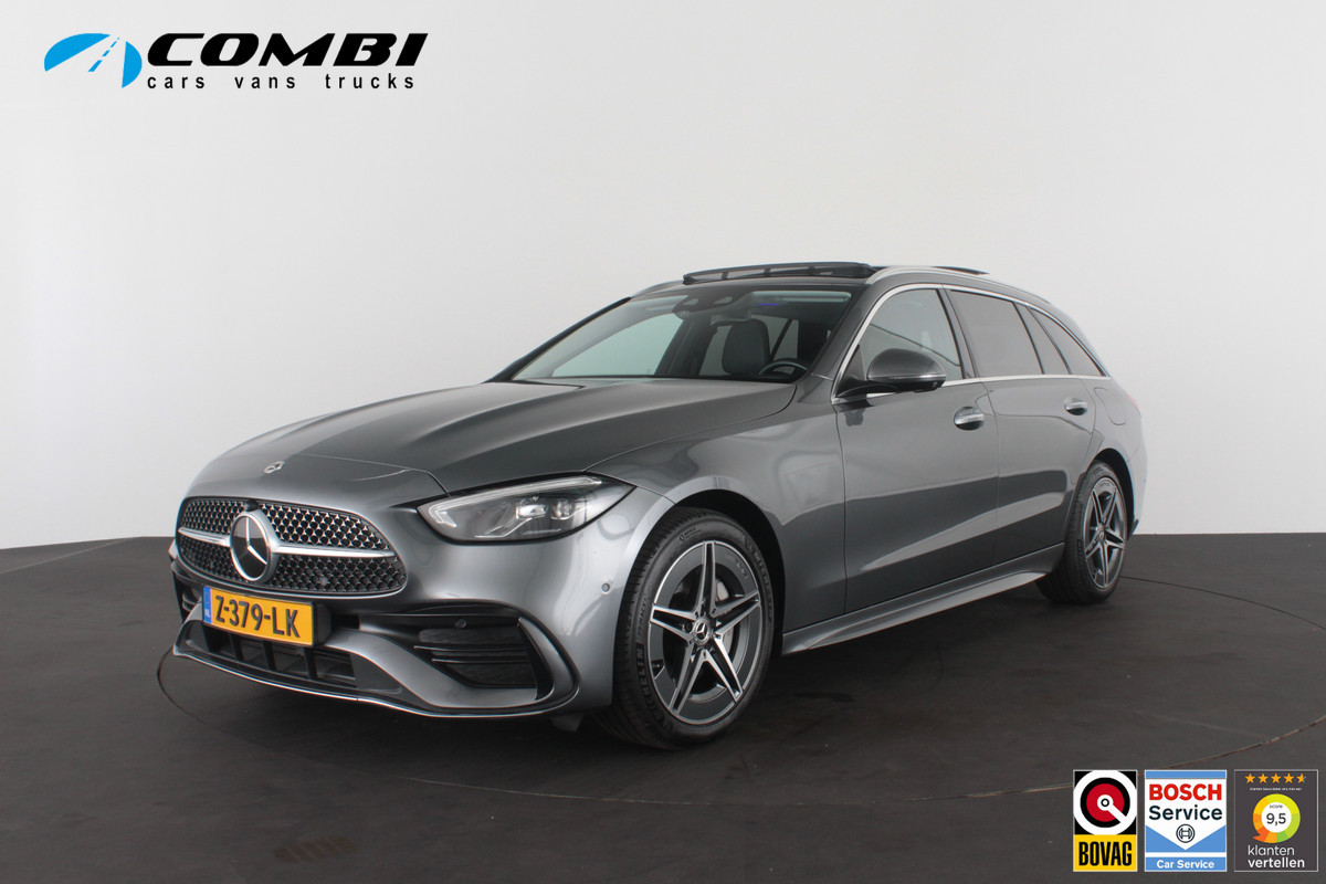 Mercedes-Benz C-Klasse Estate 300 e AMG Line > Plug in/Panorama/Trekhaak/360°/Head-up...