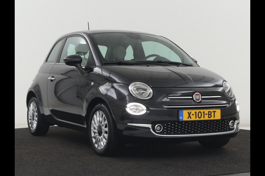 Fiat 500 1.0 Hybrid Dolcevita | Panoramadak | Half leder | Cruise control | Carplay | Climate control | Bluetooth | Lichtmetalen velgen