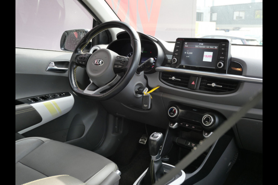 Kia Picanto 1.0 T-GDI X-LINE | LEER | NAVIGATIE | CAMERA | 100 PK | ALL-IN!!