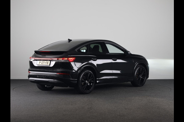 Audi Q4 Sportback e-tron 40 Advanced edition 77 kWh 204 pk | SOH 96,04% | Navigatie | Warmtepomp | Parkeersensoren | Achteruitrijcamera | Adaptieve cruise control | Stoelverwarming |