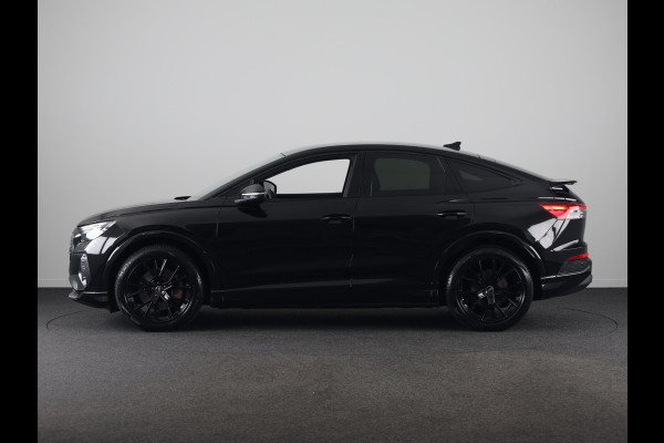 Audi Q4 Sportback e-tron 40 Advanced edition 77 kWh 204 pk | SOH 96,04% | Navigatie | Warmtepomp | Parkeersensoren | Achteruitrijcamera | Adaptieve cruise control | Stoelverwarming |