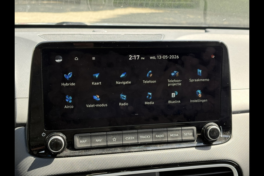 Hyundai Kona 1.6 GDI HEV Fashion | Navi, Camera, Carplay/Android, Climate, Cruise, Afn. Trekhaak | 1e Eigenaar | NAP |