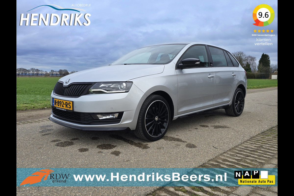 Škoda Rapid Spaceback 1.0 TSI Greentech Clever - 110 Pk - Euro 6 - AUTOMAAT - Navi - PDC V+A