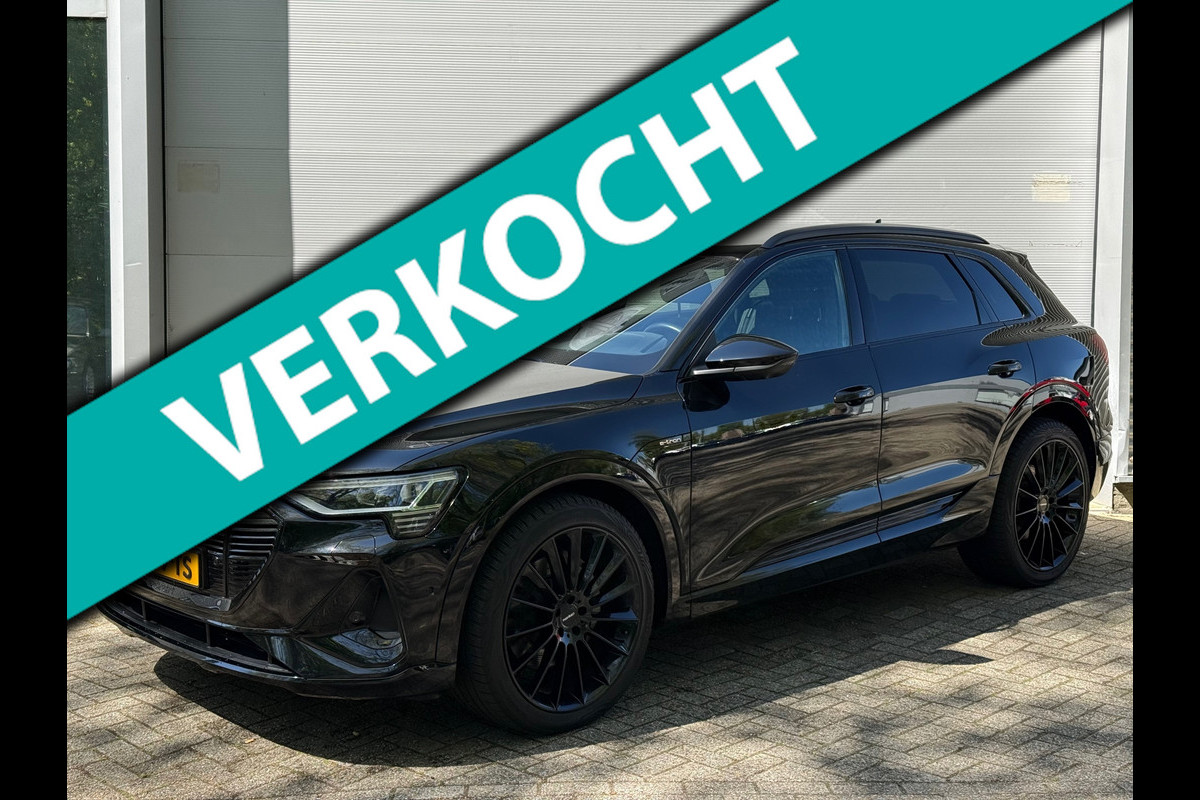 Audi e-tron 50 quattro S edition 71 kWh l S-Line l Trekhaak l Carplay l Xenon l Climate l 360 Camera l ACC l Lane Assist l VDOH l