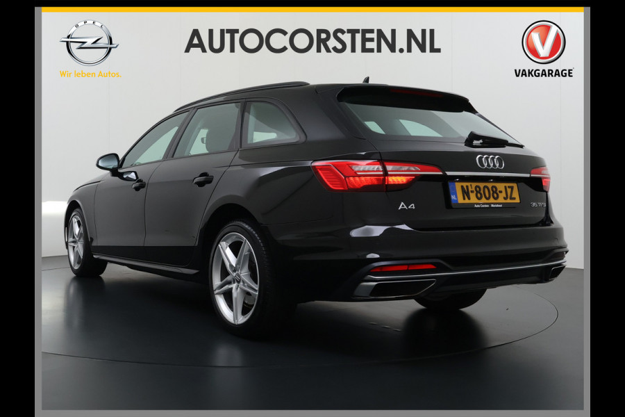 Audi A4 Avant 2.0 TFSI Autom. M.Hybride Navi Sportstoelen+Verwarmd 3-Zone Ecc Cruise Control Pdc Keyless Launch Edition Business Elek.Achterklep Virtual Cockpit Lmv 18" Isofix Led Regen-Lichtsensor Keyless