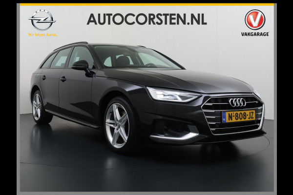 Audi A4 Avant 2.0 TFSI Autom. M.Hybride Navi Sportstoelen+Verwarmd 3-Zone Ecc Cruise Control Pdc Keyless Launch Edition Business Elek.Achterklep Virtual Cockpit Lmv 18" Isofix Led Regen-Lichtsensor Keyless