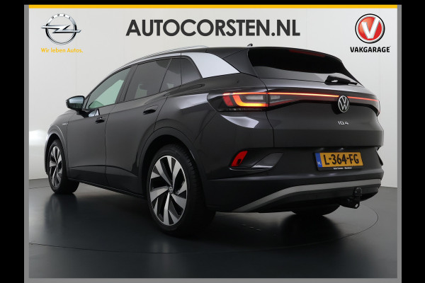 Volkswagen ID.4 First 82kWh SOH 93% Warmtepomp Trekhaak Camera Adap.Cruise Apple Carplay Android Auto Stuur+Stoelverwarming Navi Ecc Pdc Lmv 20" Led Wifi Voorruitverwarming DAB Isofix Verkeersbord detectie 1.000KG Trekgewicht 1e Eigenaar Dealeronderhouden