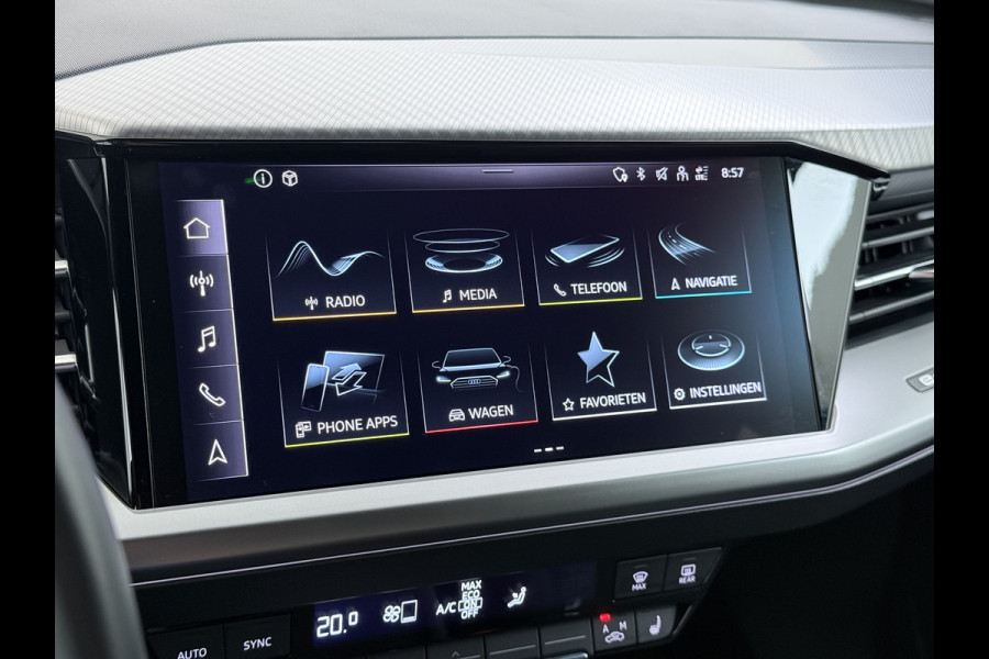 Audi Q4 e-tron 35 Advanced Edition SOH 91% Adap.Cruise Adap.Demping Apple Carplay Android Auto Stoelverwarming Navi Ecc Camera Pdc Matrix Led Elek.Achterklep Privacy Glas Wifi 1e Eigenaar Origineel Nederlandse Auto