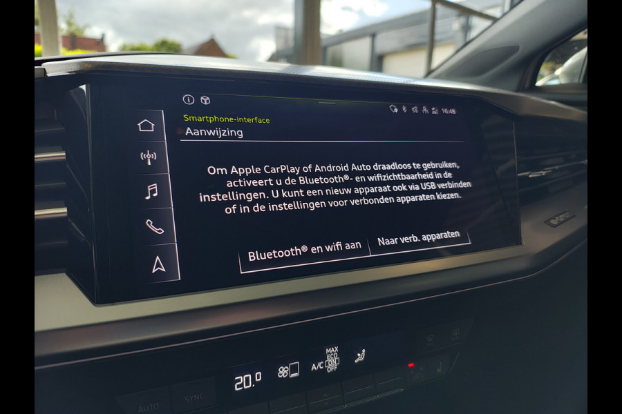 Audi Q4 e-tron 35 Advanced Edition SOH 91% Adap.Cruise Adap.Demping Apple Carplay Android Auto Stoelverwarming Navi Ecc Camera Pdc Matrix Led Elek.Achterklep Privacy Glas Wifi 1e Eigenaar Origineel Nederlandse Auto