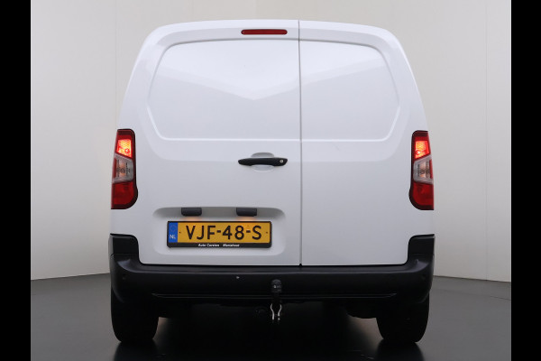 Peugeot Partner 1.5 HDI 102PK Trekhaak Apple Carplay Android Auto Euro 6 Navi* Airco Cruise Control Premium Schuifdeur Betonplex Vloer Bott-Inbouwkast Tussenwand 1e Eigenaar 1.000 Trekgewicht Origineel Nederlandse Auto