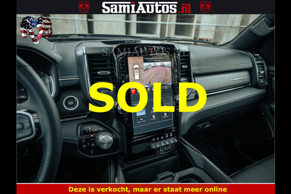 Dodge Ram BLACK BEAST HULK 5.7 V8 | HUD | WIDE BODY | BOM VOL | CREW CAB DUBBELE CABINE | 5 PERSOONS | MEGA DIKKE LIMITED BLACK ON BLACK | ZO GOED ALS NIEUW |