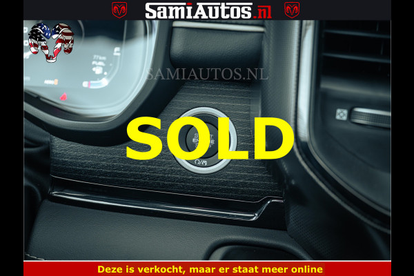 Dodge Ram BLACK BEAST HULK 5.7 V8 | HUD | WIDE BODY | BOM VOL | CREW CAB DUBBELE CABINE | 5 PERSOONS | MEGA DIKKE LIMITED BLACK ON BLACK | ZO GOED ALS NIEUW |