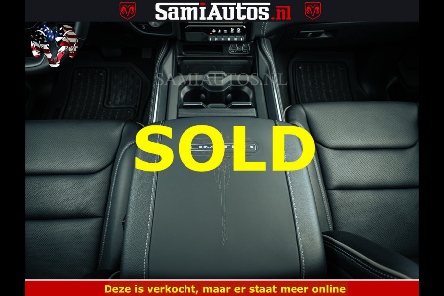 Dodge Ram BLACK BEAST HULK 5.7 V8 | HUD | WIDE BODY | BOM VOL | CREW CAB DUBBELE CABINE | 5 PERSOONS | MEGA DIKKE LIMITED BLACK ON BLACK | ZO GOED ALS NIEUW |