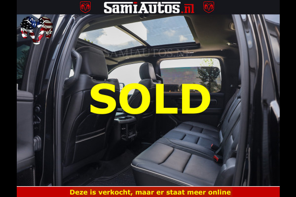 Dodge Ram BLACK BEAST HULK 5.7 V8 | HUD | WIDE BODY | BOM VOL | CREW CAB DUBBELE CABINE | 5 PERSOONS | MEGA DIKKE LIMITED BLACK ON BLACK | ZO GOED ALS NIEUW |
