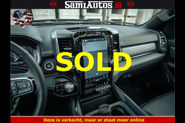 Dodge Ram BLACK BEAST HULK 5.7 V8 | HUD | WIDE BODY | BOM VOL | CREW CAB DUBBELE CABINE | 5 PERSOONS | MEGA DIKKE LIMITED BLACK ON BLACK | ZO GOED ALS NIEUW |