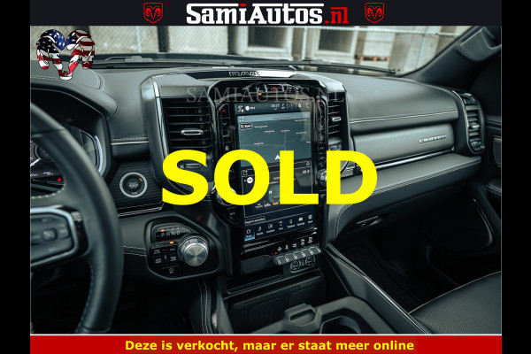 Dodge Ram BLACK BEAST HULK 5.7 V8 | HUD | WIDE BODY | BOM VOL | CREW CAB DUBBELE CABINE | 5 PERSOONS | MEGA DIKKE LIMITED BLACK ON BLACK | ZO GOED ALS NIEUW |