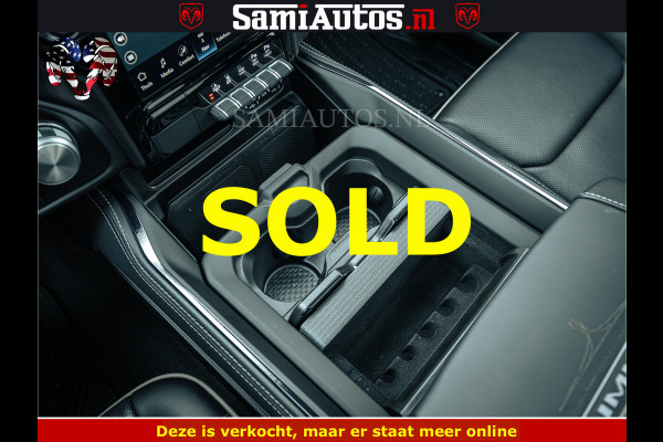 Dodge Ram BLACK BEAST HULK 5.7 V8 | HUD | WIDE BODY | BOM VOL | CREW CAB DUBBELE CABINE | 5 PERSOONS | MEGA DIKKE LIMITED BLACK ON BLACK | ZO GOED ALS NIEUW |
