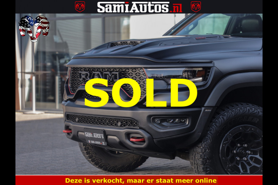 Dodge Ram 1500 TRX 6.2 4X4 | FULL PPF WRAP | HELLCAT | DIGI CLUSTER | RAMBAR | BEADLOCK WHEELS | PANORAMA | HEADUP | 360CAM | 12'' MULTIMEDIA | CARBON PACK | 3500KG | ZEER EXCLUSIEF