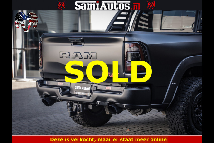Dodge Ram 1500 TRX 6.2 4X4 | FULL PPF WRAP | HELLCAT | DIGI CLUSTER | RAMBAR | BEADLOCK WHEELS | PANORAMA | HEADUP | 360CAM | 12'' MULTIMEDIA | CARBON PACK | 3500KG | ZEER EXCLUSIEF