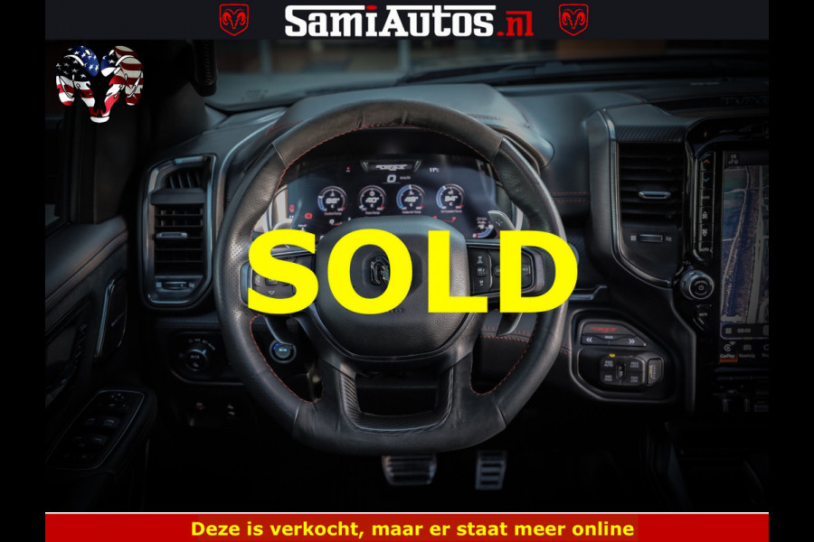 Dodge Ram 1500 TRX 6.2 4X4 | FULL PPF WRAP | HELLCAT | DIGI CLUSTER | RAMBAR | BEADLOCK WHEELS | PANORAMA | HEADUP | 360CAM | 12'' MULTIMEDIA | CARBON PACK | 3500KG | ZEER EXCLUSIEF