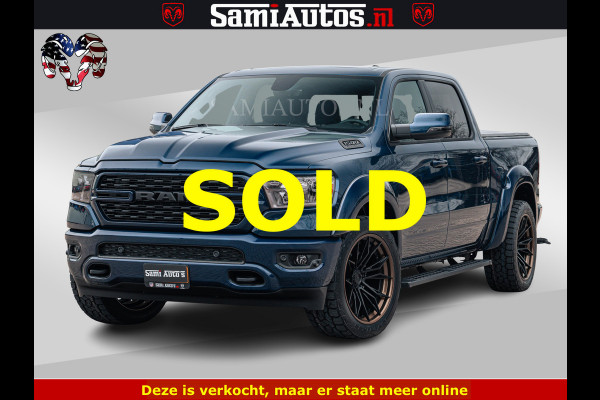 Dodge Ram SPORT | 5.7 V8 4x4 HEMI | PANORAMA DAK | GROOTSCHEM 12 INCH | LPG | Patriot Blue CREW CAB | DUBBELE CABINE | 5 PERSOONS | DC | VOORRAAD NR 2557 - 3328