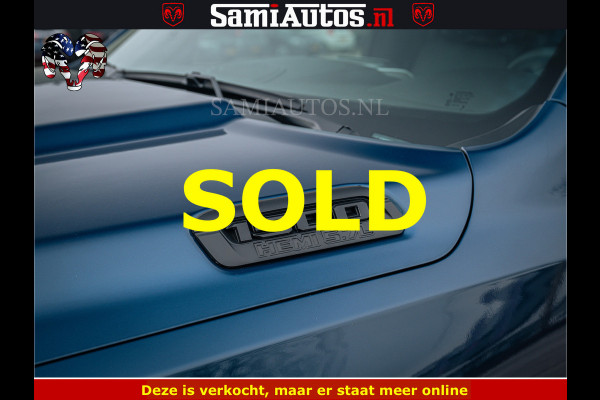 Dodge Ram SPORT | 5.7 V8 4x4 HEMI | PANORAMA DAK | GROOTSCHEM 12 INCH | LPG | Patriot Blue CREW CAB | DUBBELE CABINE | 5 PERSOONS | DC | VOORRAAD NR 2557 - 3328