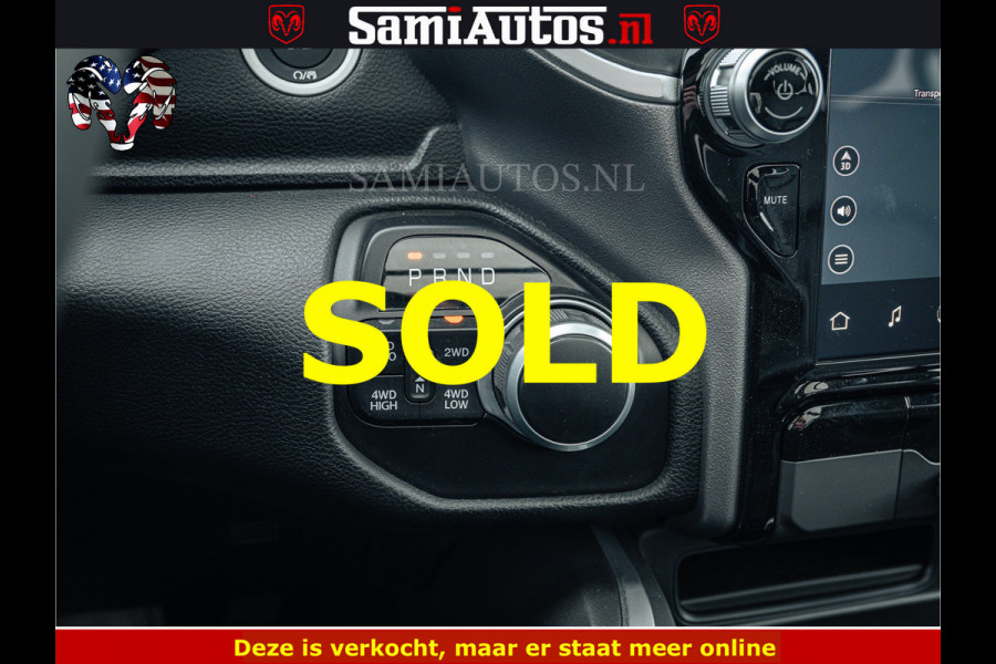 Dodge Ram SPORT | 5.7 V8 4x4 HEMI | PANORAMA DAK | GROOTSCHEM 12 INCH | LPG | Patriot Blue CREW CAB | DUBBELE CABINE | 5 PERSOONS | DC | VOORRAAD NR 2557 - 3328
