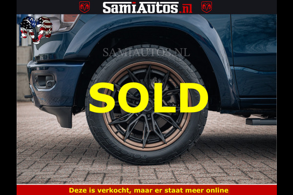 Dodge Ram SPORT | 5.7 V8 4x4 HEMI | PANORAMA DAK | GROOTSCHEM 12 INCH | LPG | Patriot Blue CREW CAB | DUBBELE CABINE | 5 PERSOONS | DC | VOORRAAD NR 2557 - 3328
