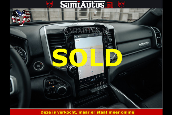 Dodge Ram SPORT | 5.7 V8 4x4 HEMI | PANORAMA DAK | GROOTSCHEM 12 INCH | LPG | Patriot Blue CREW CAB | DUBBELE CABINE | 5 PERSOONS | DC | VOORRAAD NR 2557 - 3328