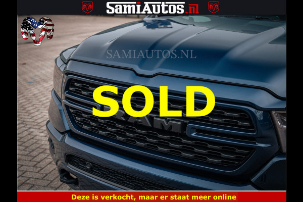 Dodge Ram SPORT | 5.7 V8 4x4 HEMI | PANORAMA DAK | GROOTSCHEM 12 INCH | LPG | Patriot Blue CREW CAB | DUBBELE CABINE | 5 PERSOONS | DC | VOORRAAD NR 2557 - 3328